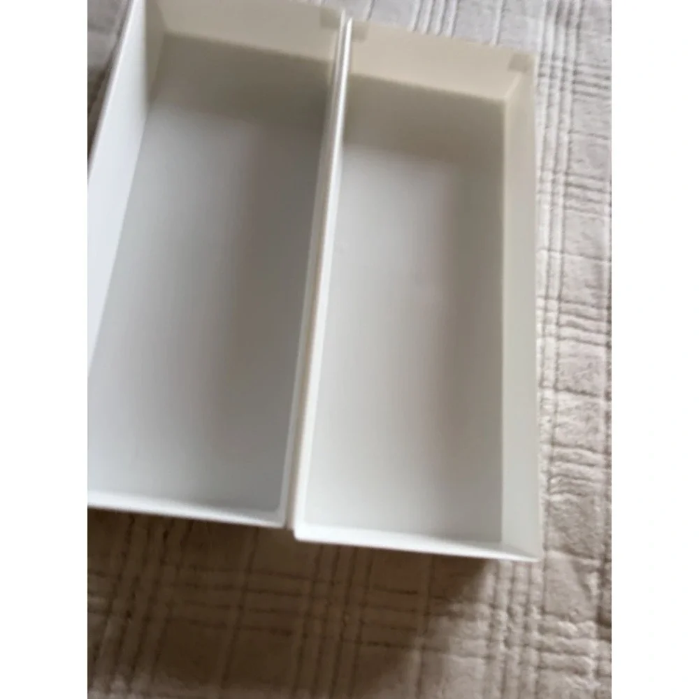 Rubbermaid Vintage Interlocking Drawer Vintage Organizers 2918 15x6x2 Lot Of 2